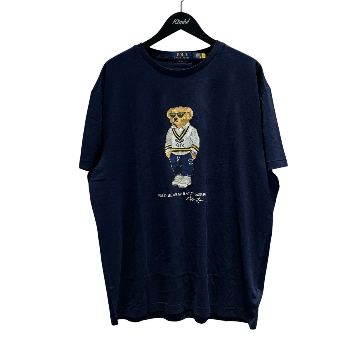POLO RALPH LAUREN べアプリント半袖カットソー 古着・中古-1枚目のアイテム画像