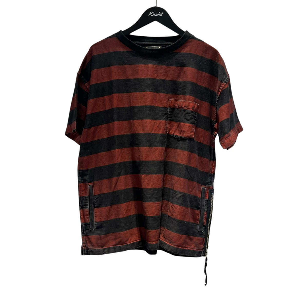 ボーダーポケットTシャツ2008-4002-17-022