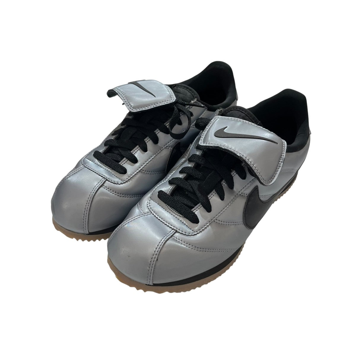 CORTEZ SE MTLC COOL GREY BLACK-GUM DARK BROWNローカットスニーカーHQ3490-099