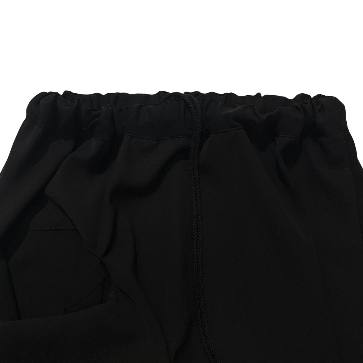 26SSDOUBLE SATIN IRREGULAR HEM SKIRT無地ロングスカートLA-S51-910