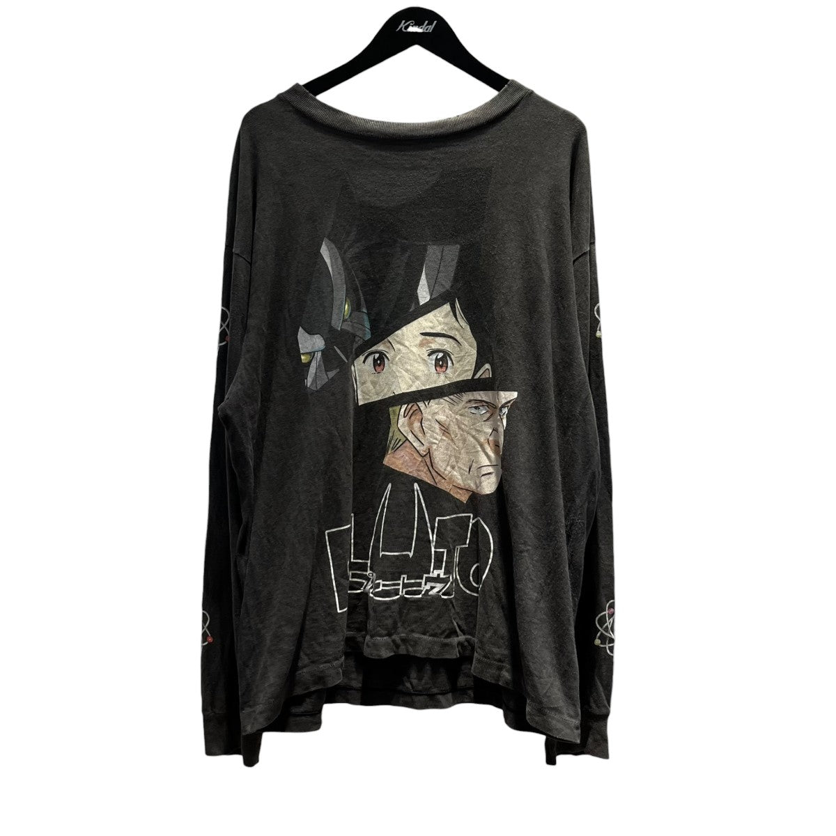 24AWPT LS TEE PLUTOダメージ加工長袖カットソーSM-YS1-0000-C30