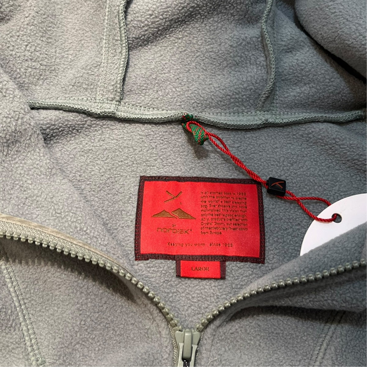 BALACKLAVA ANORAK HOODIEフリースパーカー