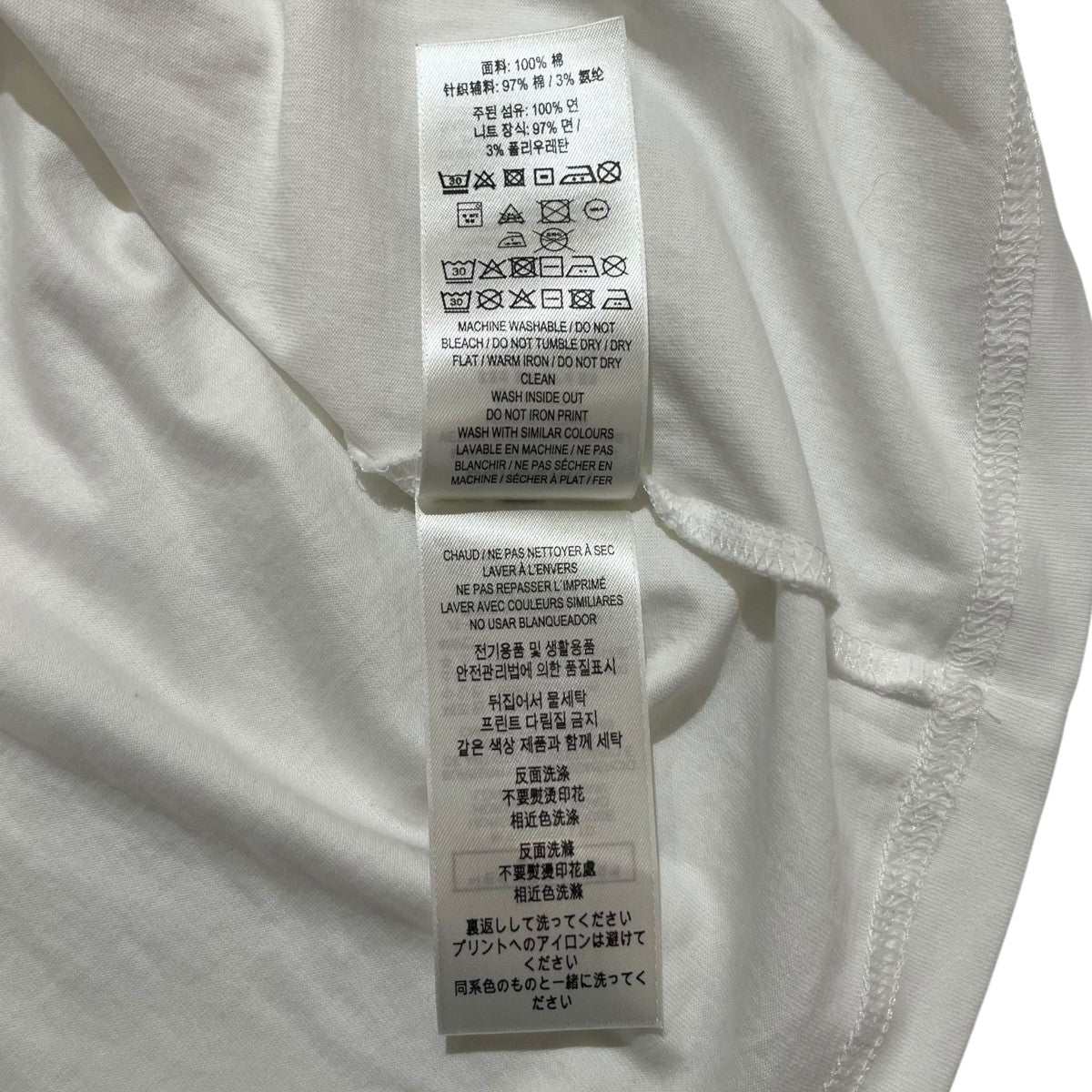 ティッシ期ロゴプリントTシャツ8026017
