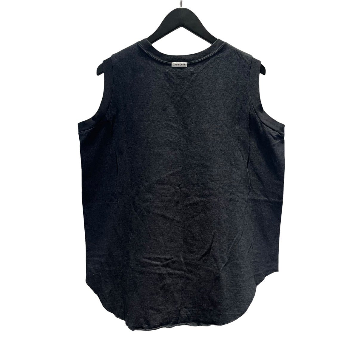 別注 TTBL LOGO NOSLEEVE T-SHIRT刺繍ロゴノースリーブカットソー