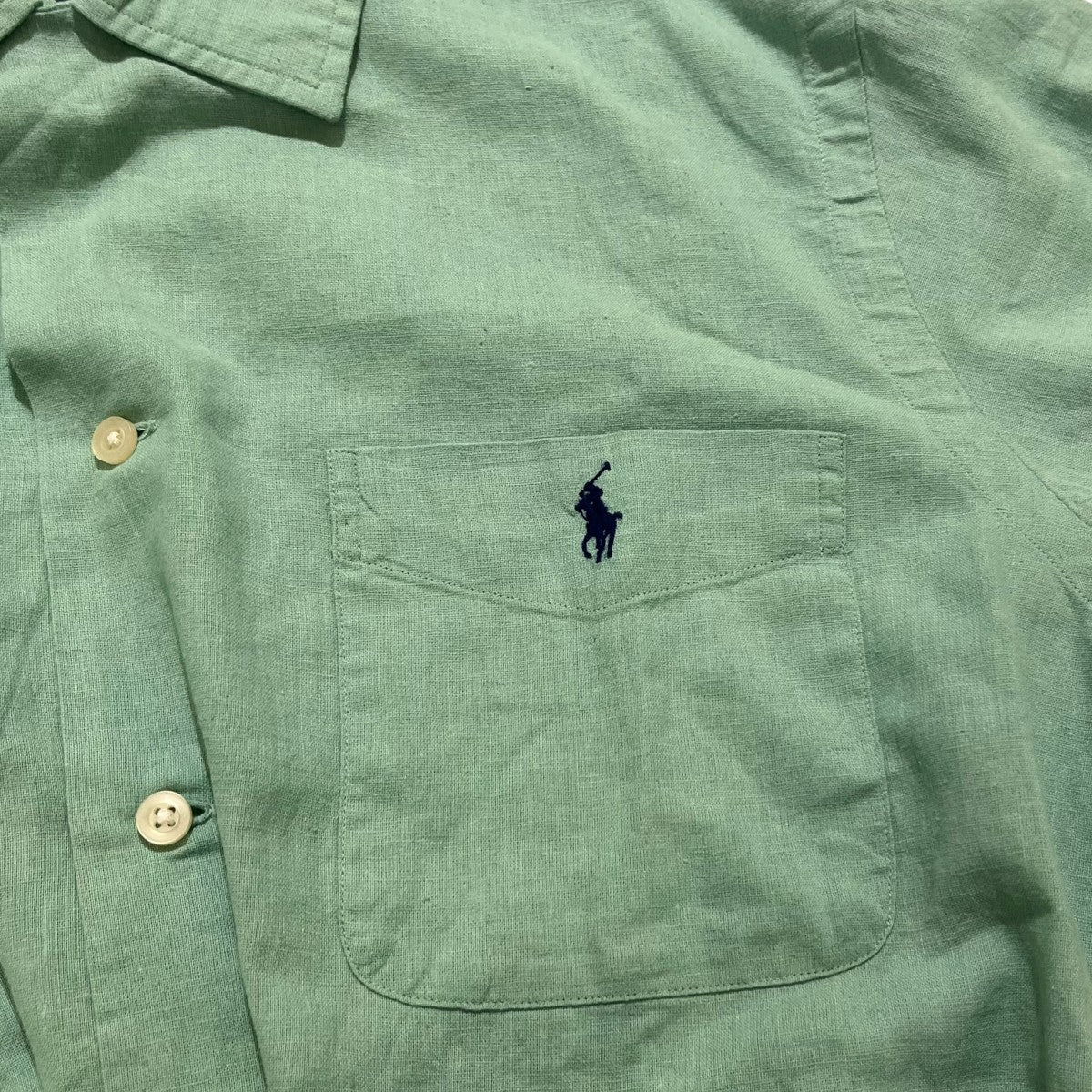 ポニー刺繍半袖シャツCLASSIC FIT