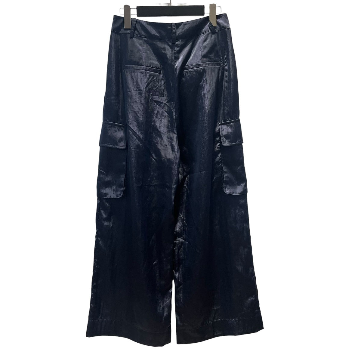 SHINY NYLONカーゴパンツ無地カーゴパンツ23030510000130