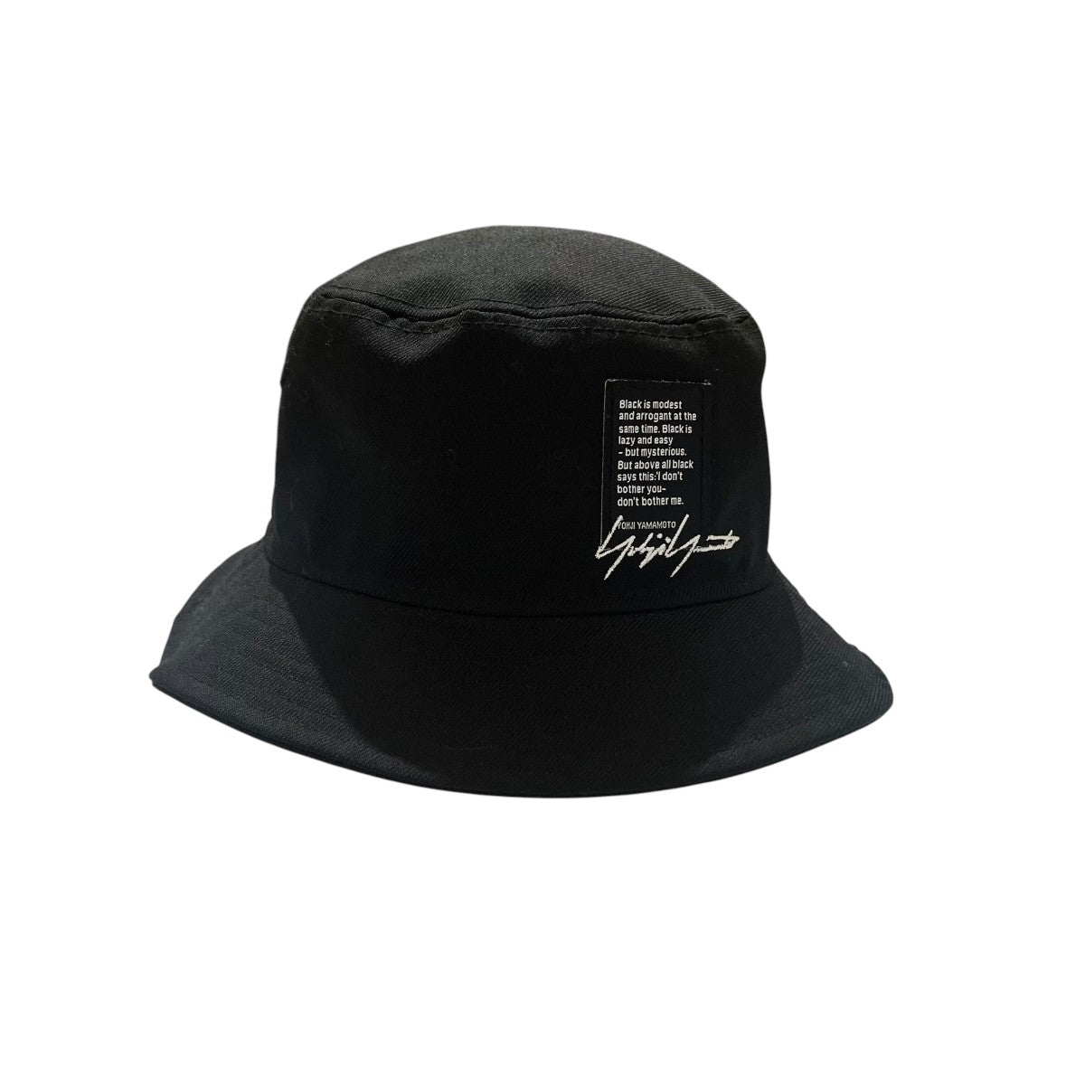 YOHJI YAMAMOTO×New Era ロゴ刺繍ハットHE-H83-975 HE-H83-975
