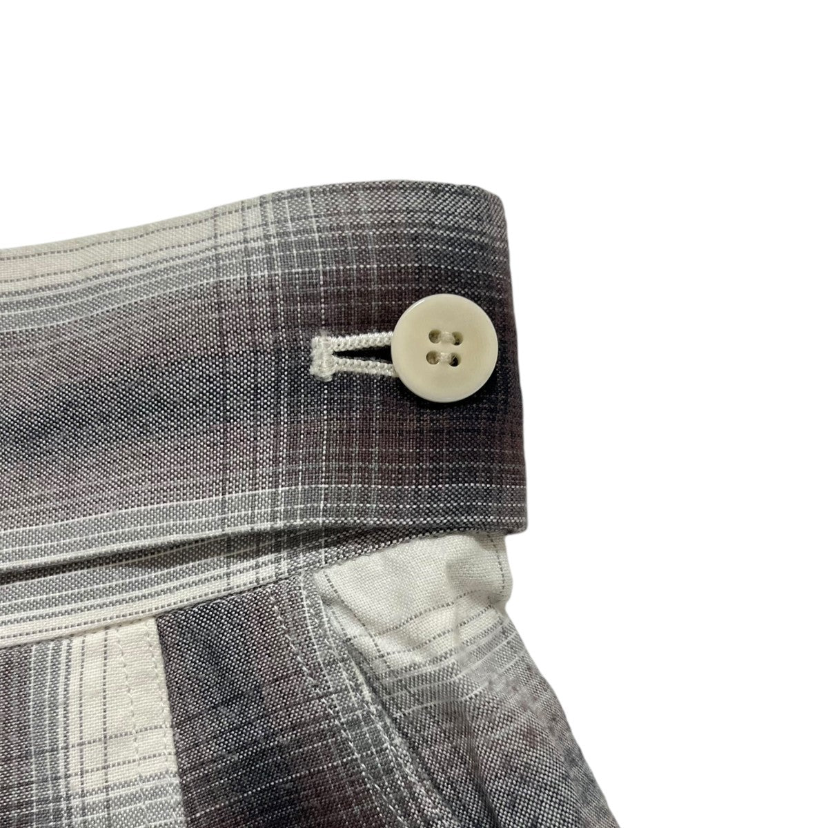 RAYON OMBRE CHECK 2TUCK SLACKSPS23-PT06 RAYON OMBRE CHECK 2TUCK SLACKS