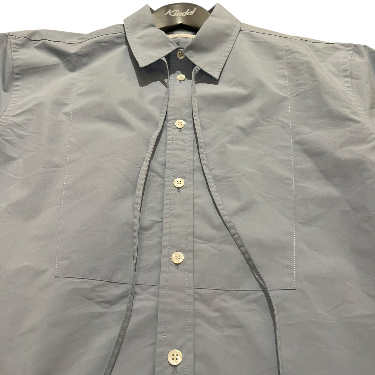 25AW Ribbon collar shirts長袖シャツ25330507