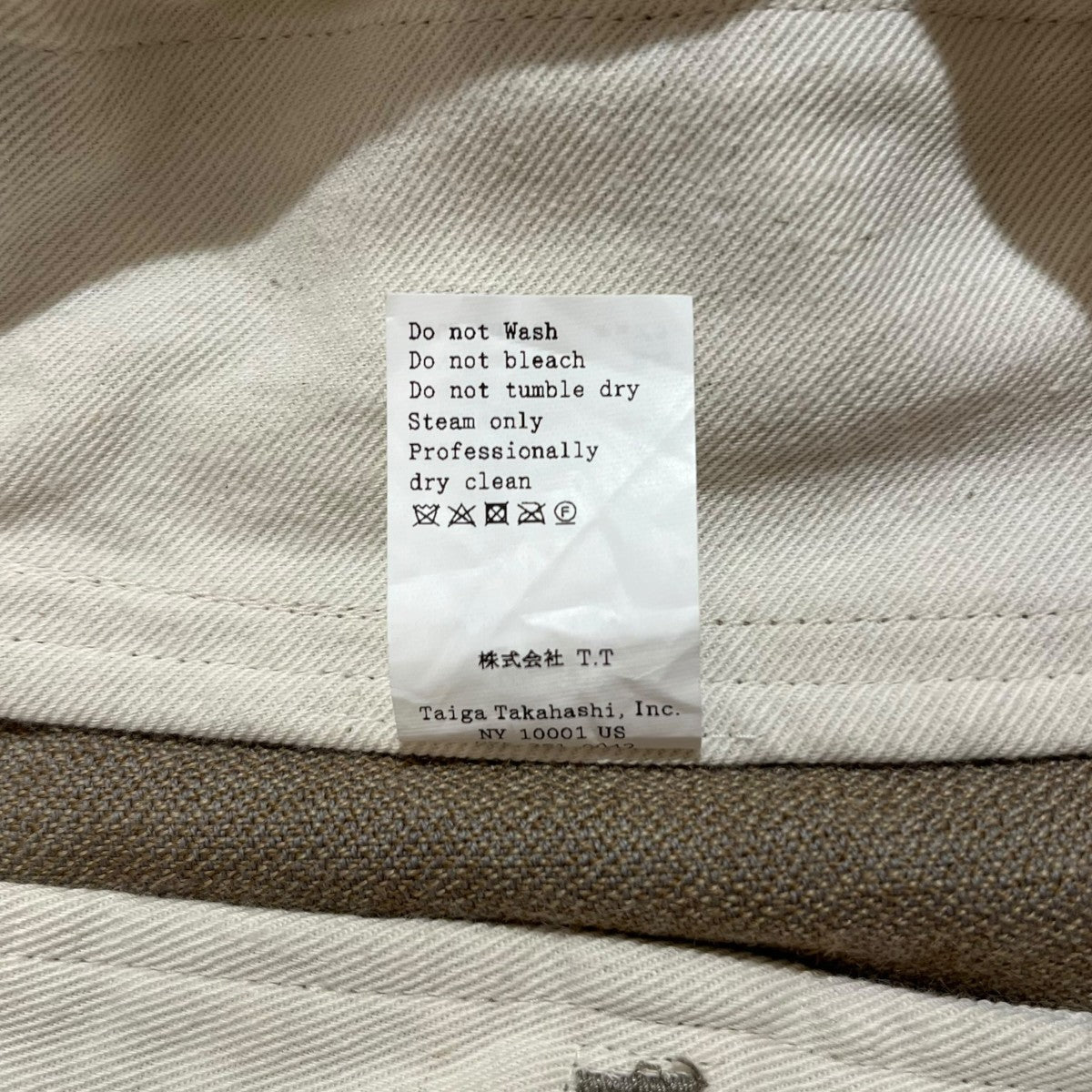 WORK TROUSERSスラックスLOT.201
