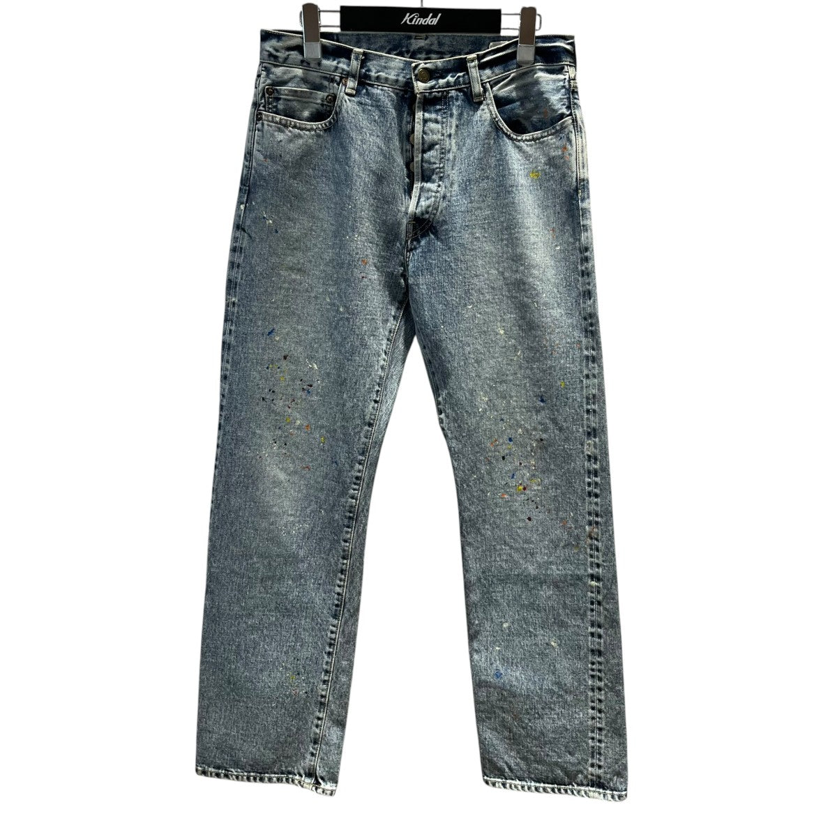 26SSドリップ ストレートフィット デニムパンツペイントデニムパンツ4320600034