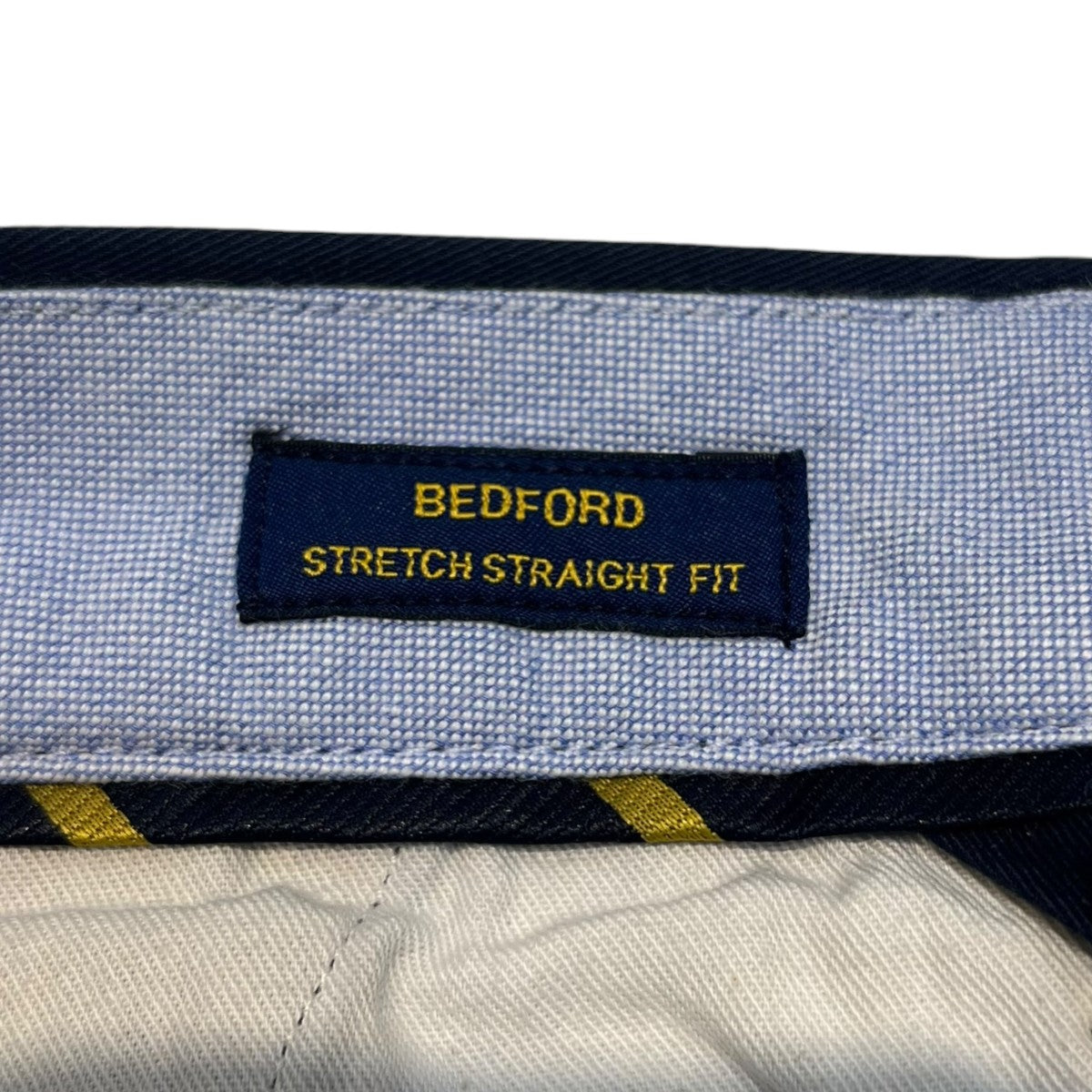 bedford straight fitチノパン