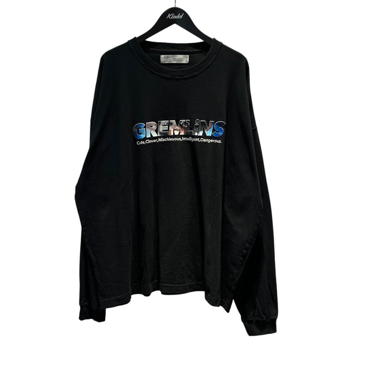 ダメージ加工長袖Tシャツ24SS C-15