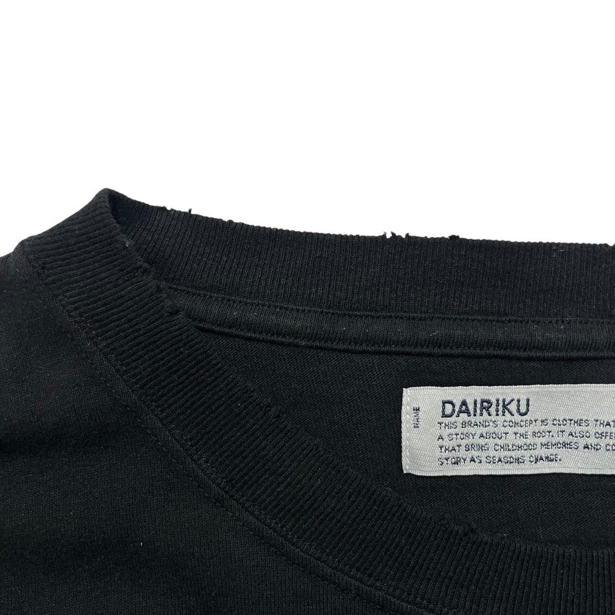 ダメージ加工長袖Tシャツ24SS C-15