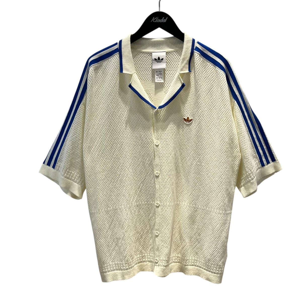 26SS半袖ニットメッシュシャツKX1223
