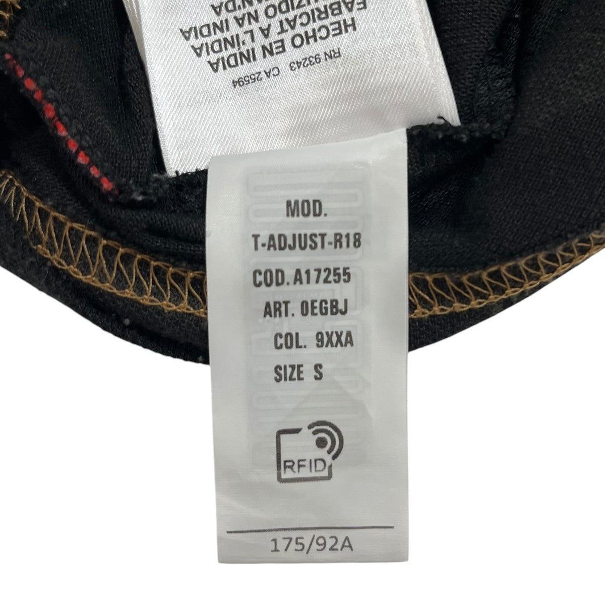 ロゴデザイン半袖TシャツA17255 T-ADJUST-R18