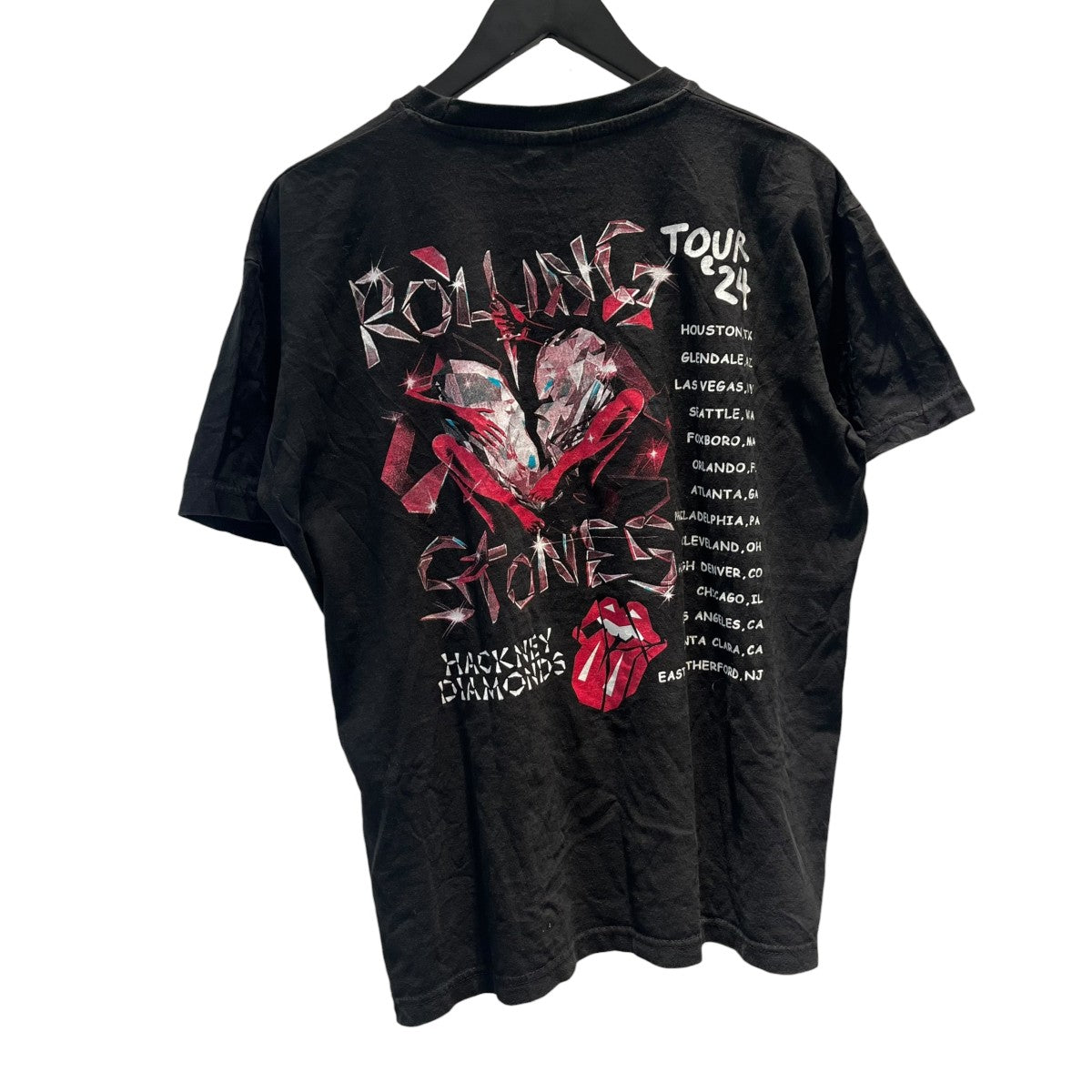 STONES TOUR ’24 HACKNEY DIAMONDS半袖Tシャツ