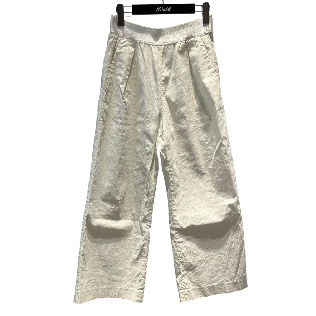 stretch twill タックパンツ イージーパンツ