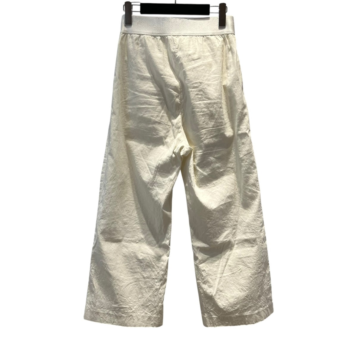 stretch twill タックパンツ イージーパンツ