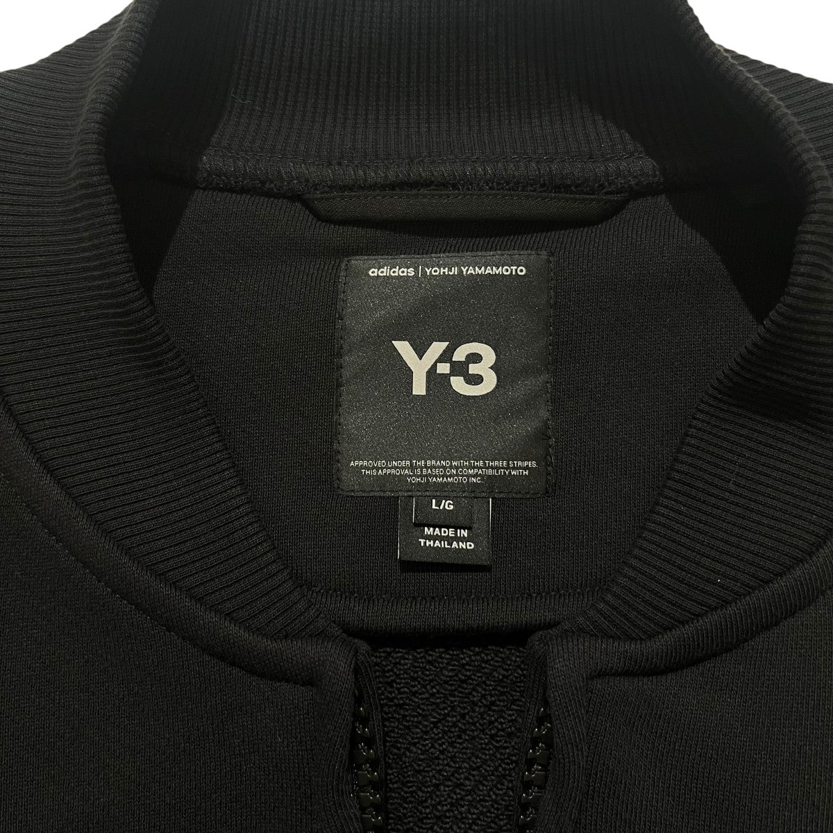 バックロゴプリントスウェットジップジャケットJX7266 FT TRACK TOP
