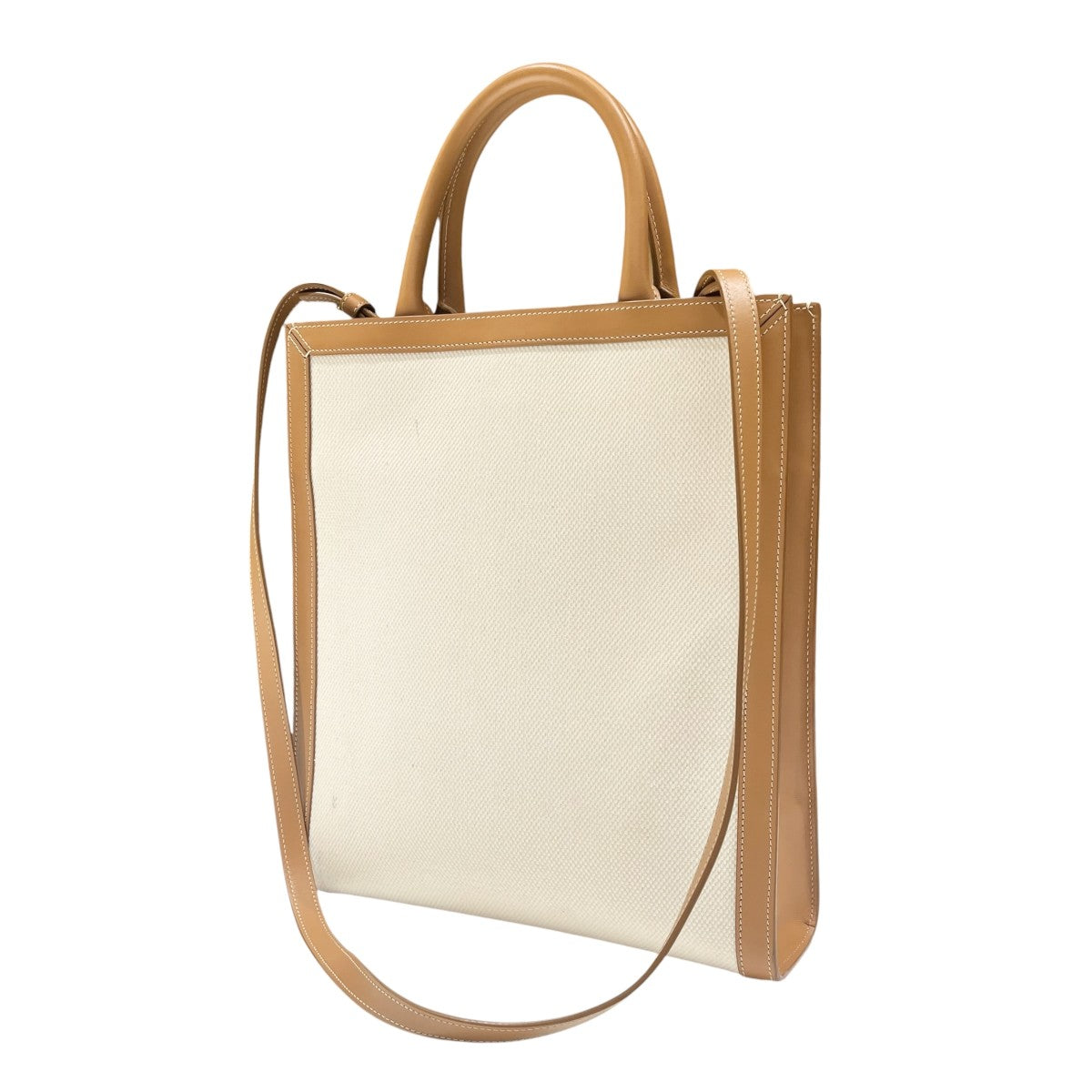 CELINE バーティカルカバ キャンバスロゴ 2WAY トートバッグ 古着・中古-2枚目のアイテム画像