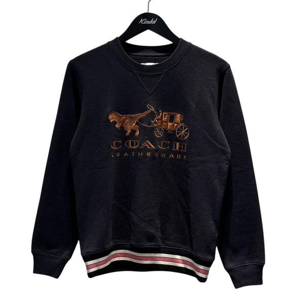 COACH(コーチ) ロゴ刺繍スウェット34649 34649 ネイビー サイズ XS