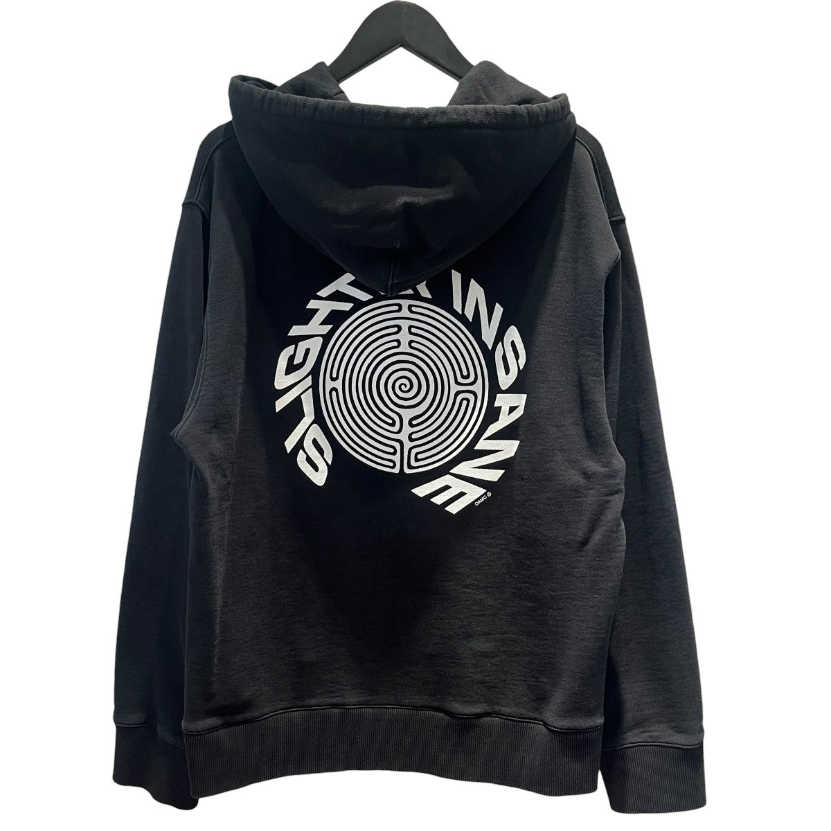 長袖パーカー23A28OAJ19 Slime graphic print hood