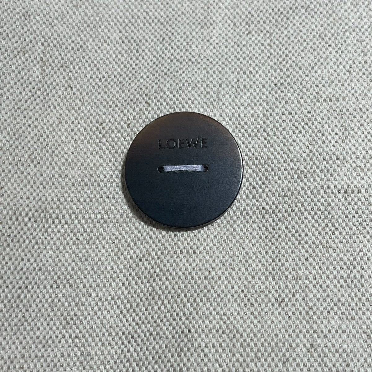 LOEWE 襟着脱式レザーカラートラペーズＰコートS359338XAY 古着・中古-8枚目のアイテム画像