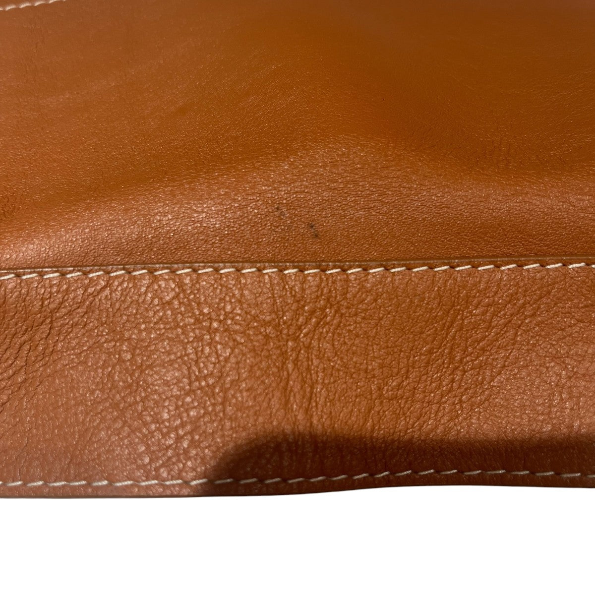 LOEWE(ロエベ) 襟着脱式レザーカラートラペーズPコートS359338XAY