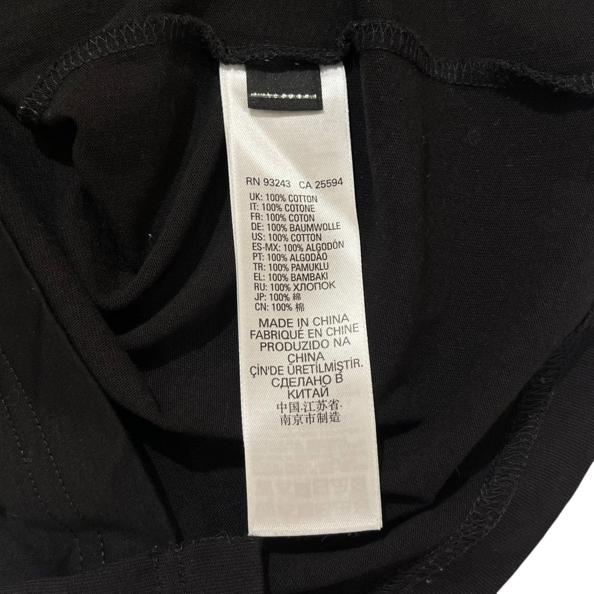 DIESEL 切替デザインTシャツ 古着・中古-4枚目のアイテム画像