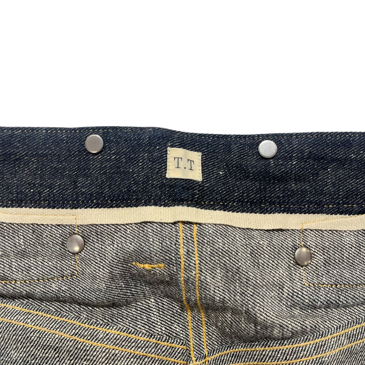 T．T DENIM TROUSERS C．1920’S RAWデニムパンツLOT 704 古着・中古-4枚目のアイテム画像