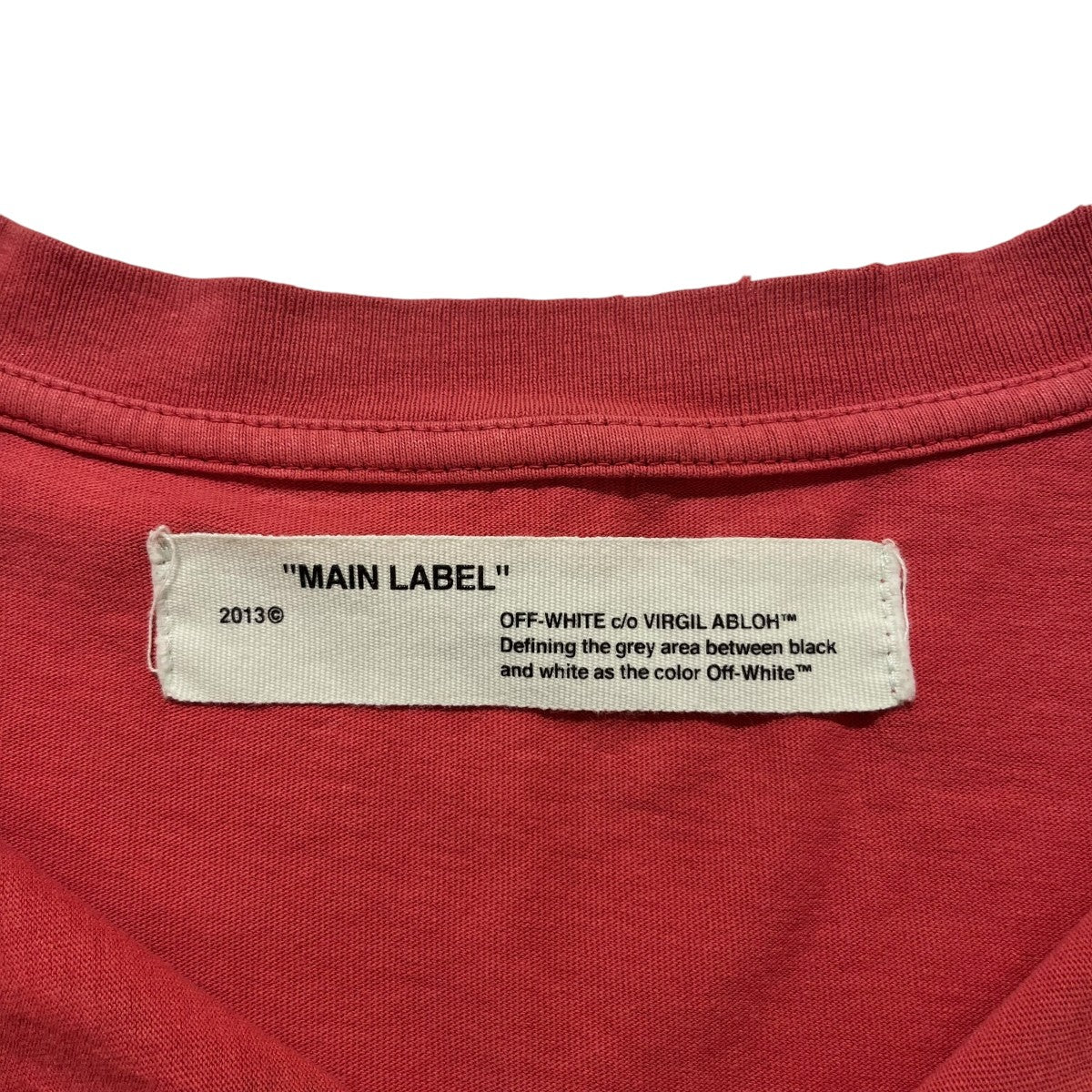 ダメージ加工スキッパーTシャツ
