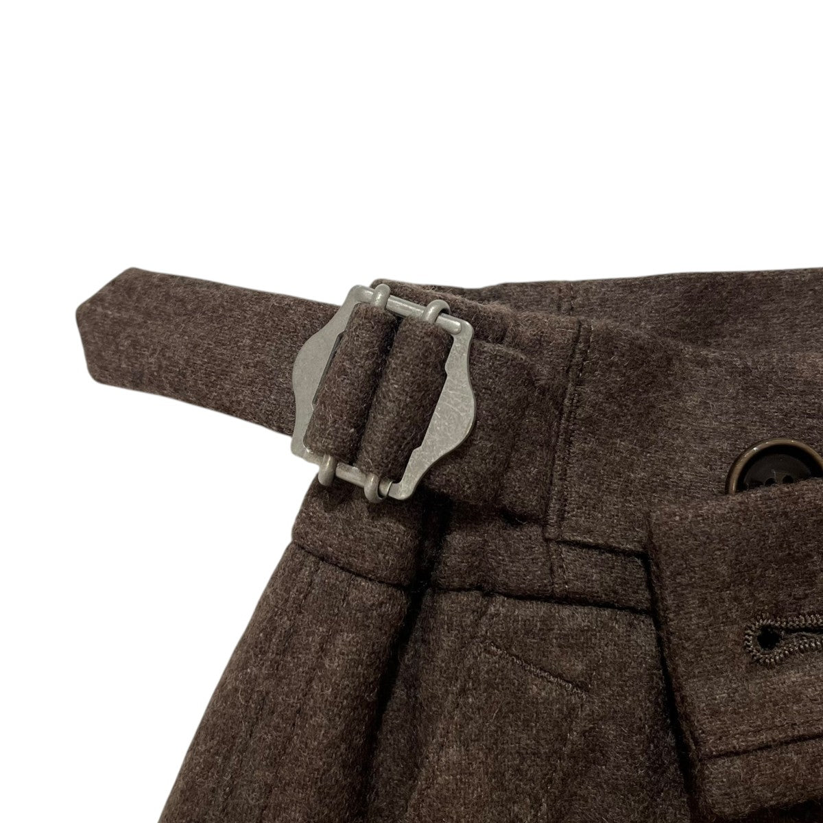 2-Tack Flannel Baker Pants無地ウールスラックスSYT-23AW-P03