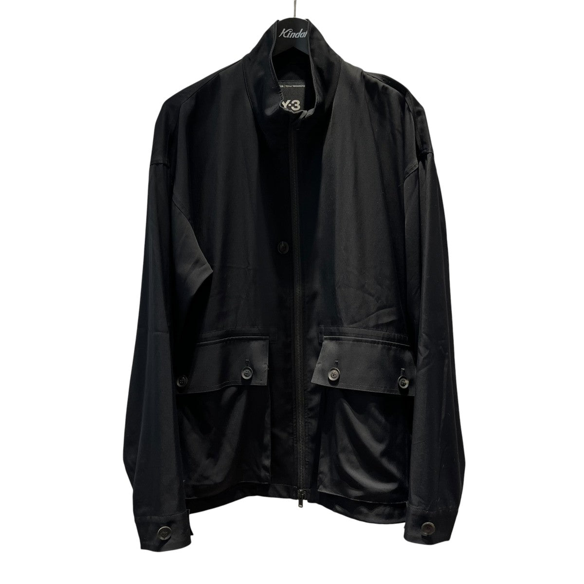 25AWZIP THROUGH TRACK TOP BLACKジップアップジャケットJX7289