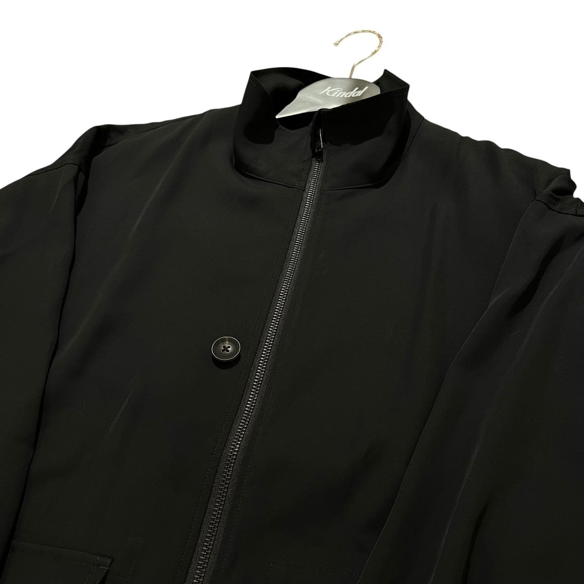 Y-3(ワイスリー) 25AWZIP THROUGH TRACK TOP BLACKジップアップ