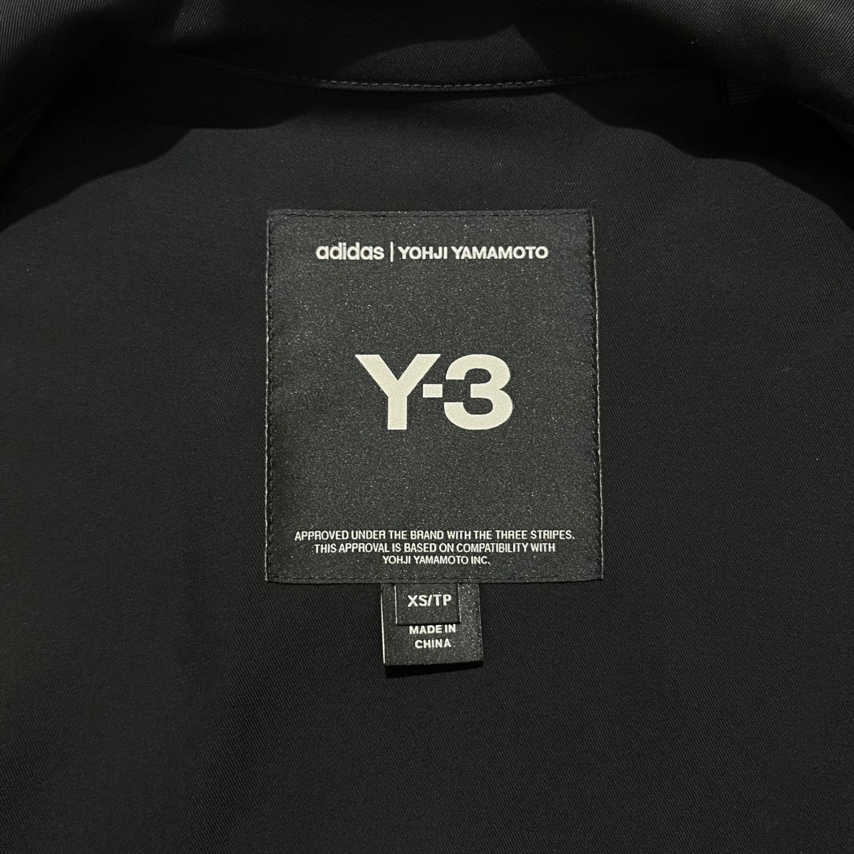 Y-3(ワイスリー) 25AWZIP THROUGH TRACK TOP BLACKジップアップ