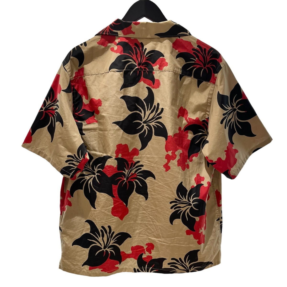 PRADA 総柄オープンカラーシャツUCS414 古着・中古-2枚目のアイテム画像