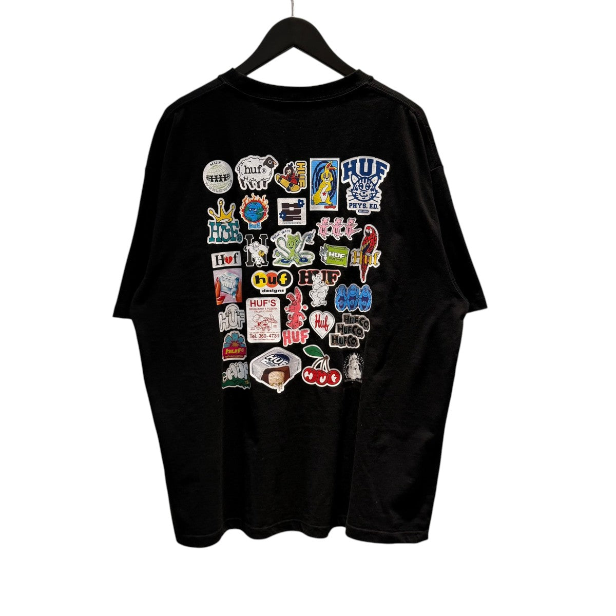 半袖カットソーSTICKER PACK TEE