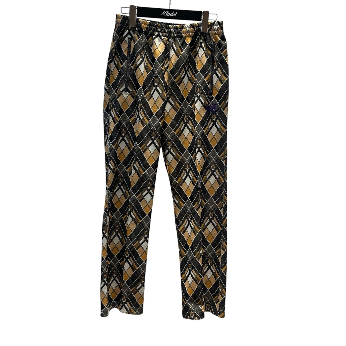 Track Pant-Poly JqチェックトラックパンツKP213