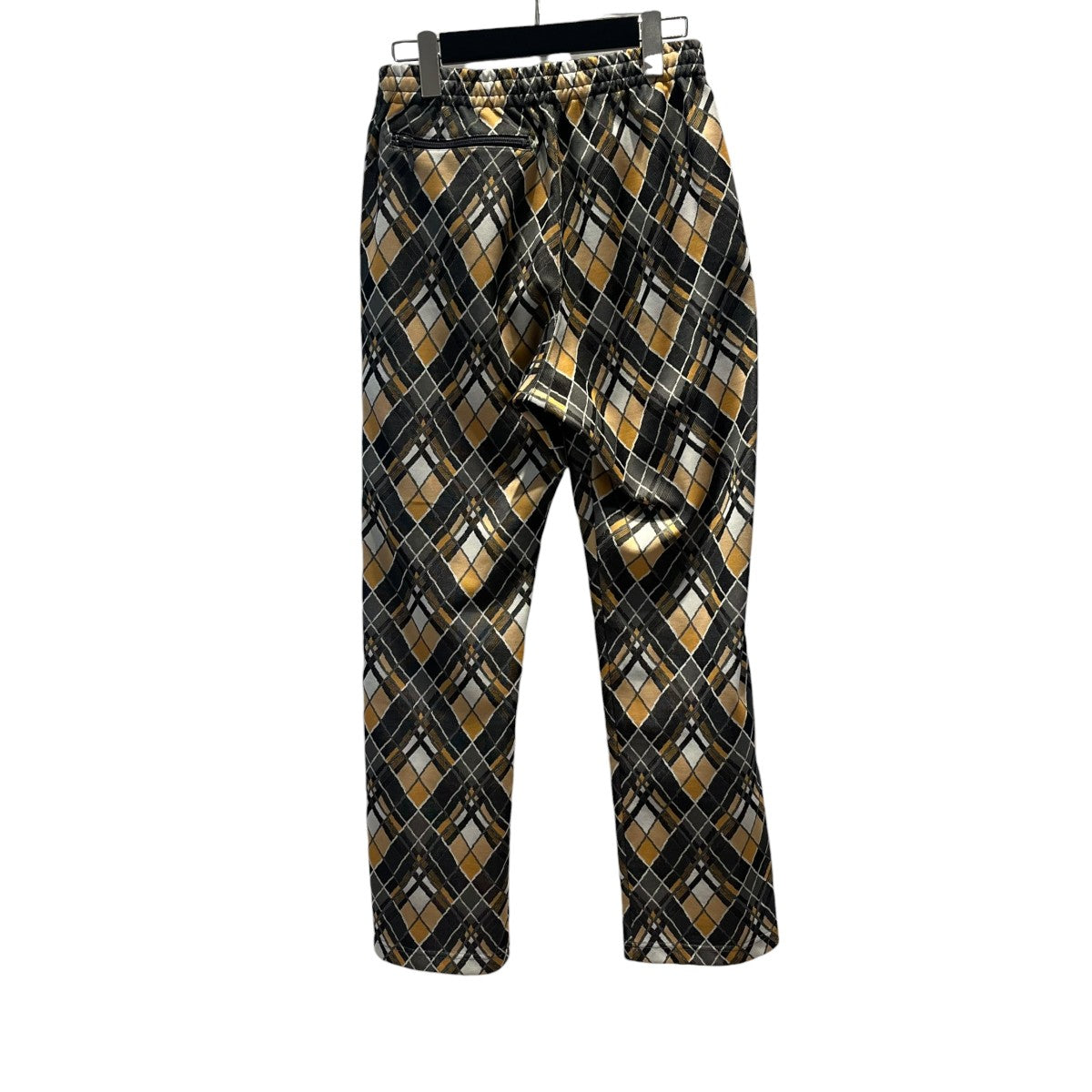 Track Pant-Poly JqチェックトラックパンツKP213