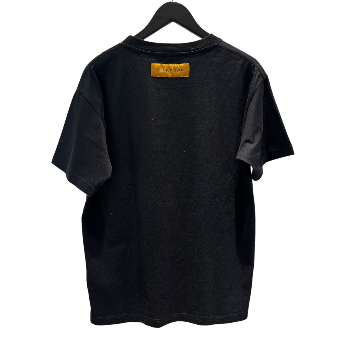スプレーチェーンプリント半袖TシャツHIY17W