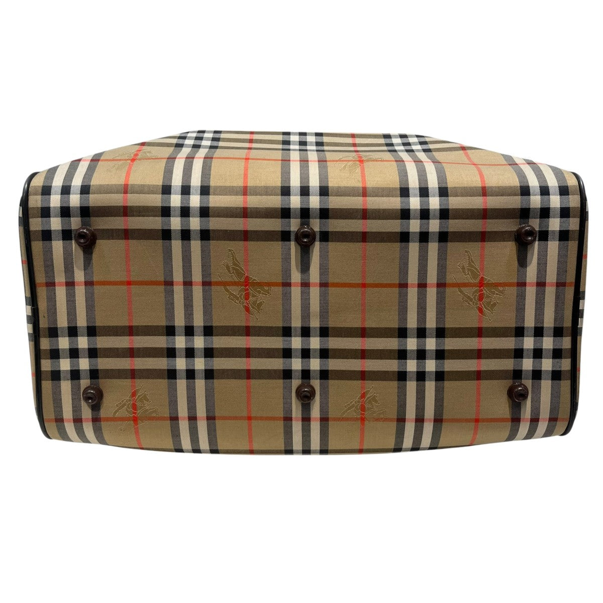 BURBERRY チェックボストンバッグ 古着・中古-7枚目のアイテム画像