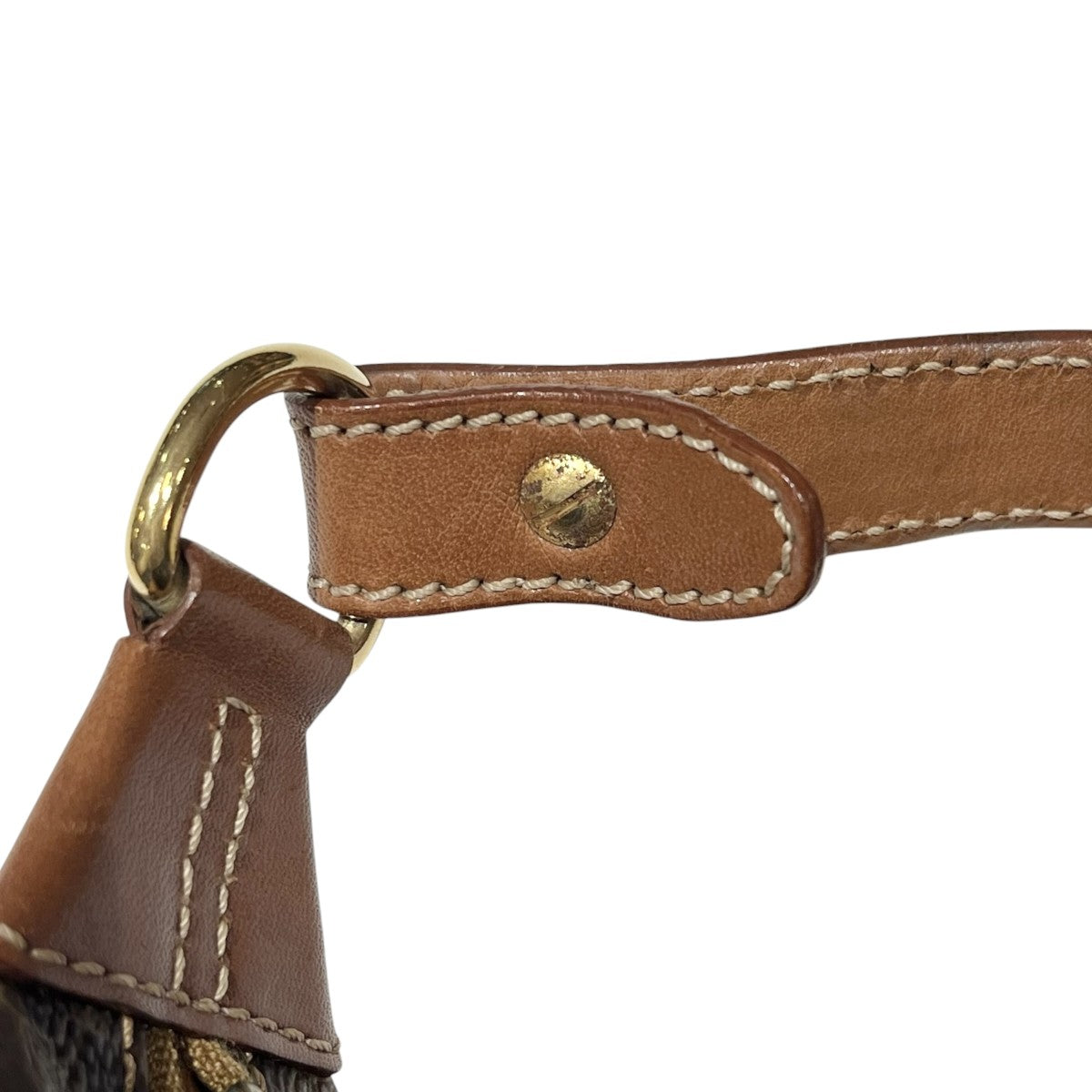 マカダム柄 ワンハンドル ハンドバッグ DM00／1