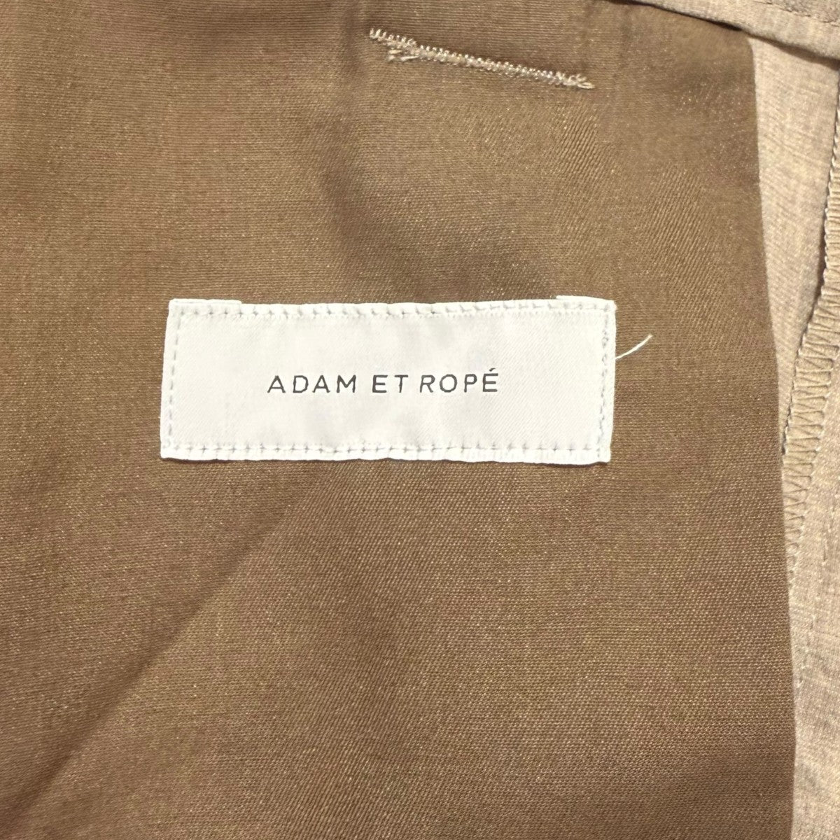 Adam et Rope ワイドテーパードアンクルパンツGMS-03030-A 古着・中古-5枚目のアイテム画像
