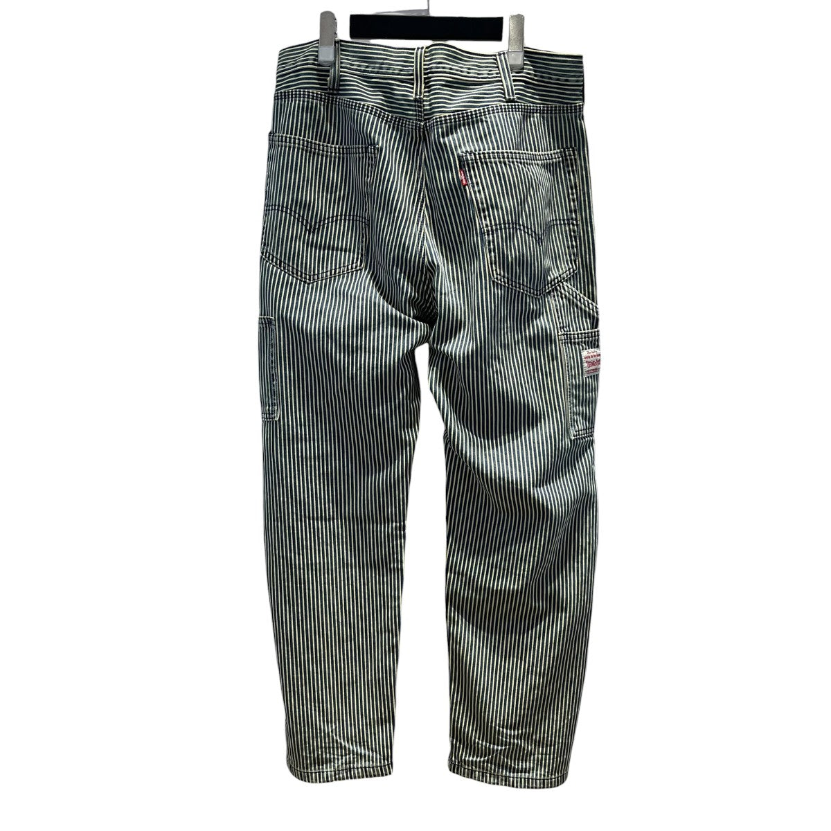 WORKWEAR 568 ジーンズ ルーズストレート カーペンターストライプワークパンツ55849-0058