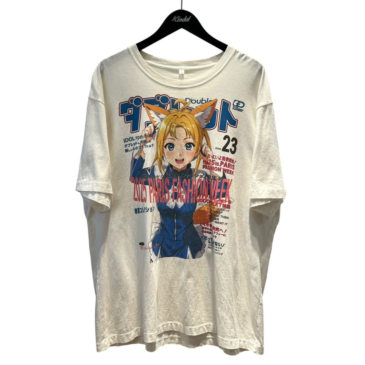ANIME PRINT T-SHIRTプリントTシャツ25SS33CS370