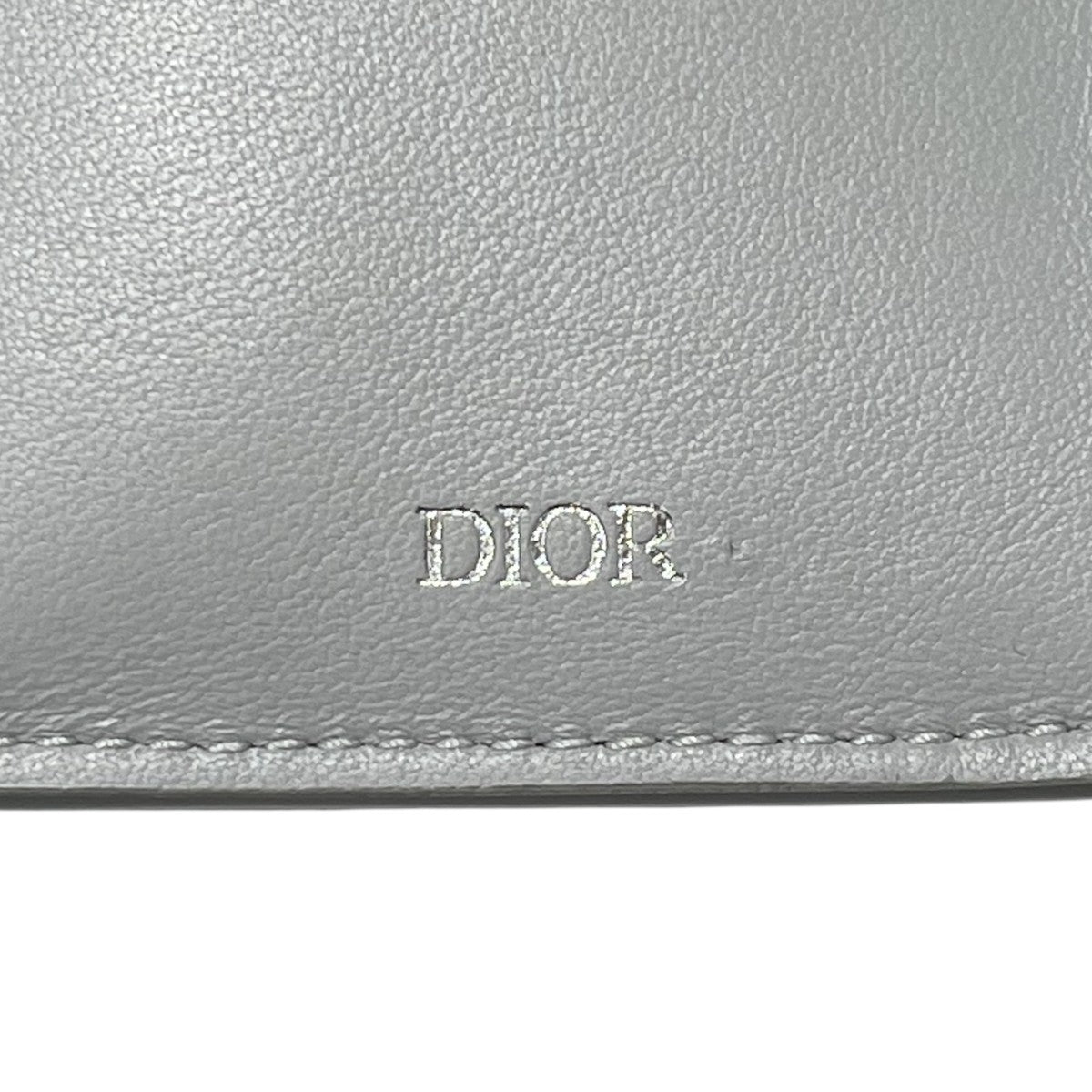 DIOR CD ダイヤモンド レザー コンパクトウォレット 3つ折り財布 古着・中古-9枚目のアイテム画像