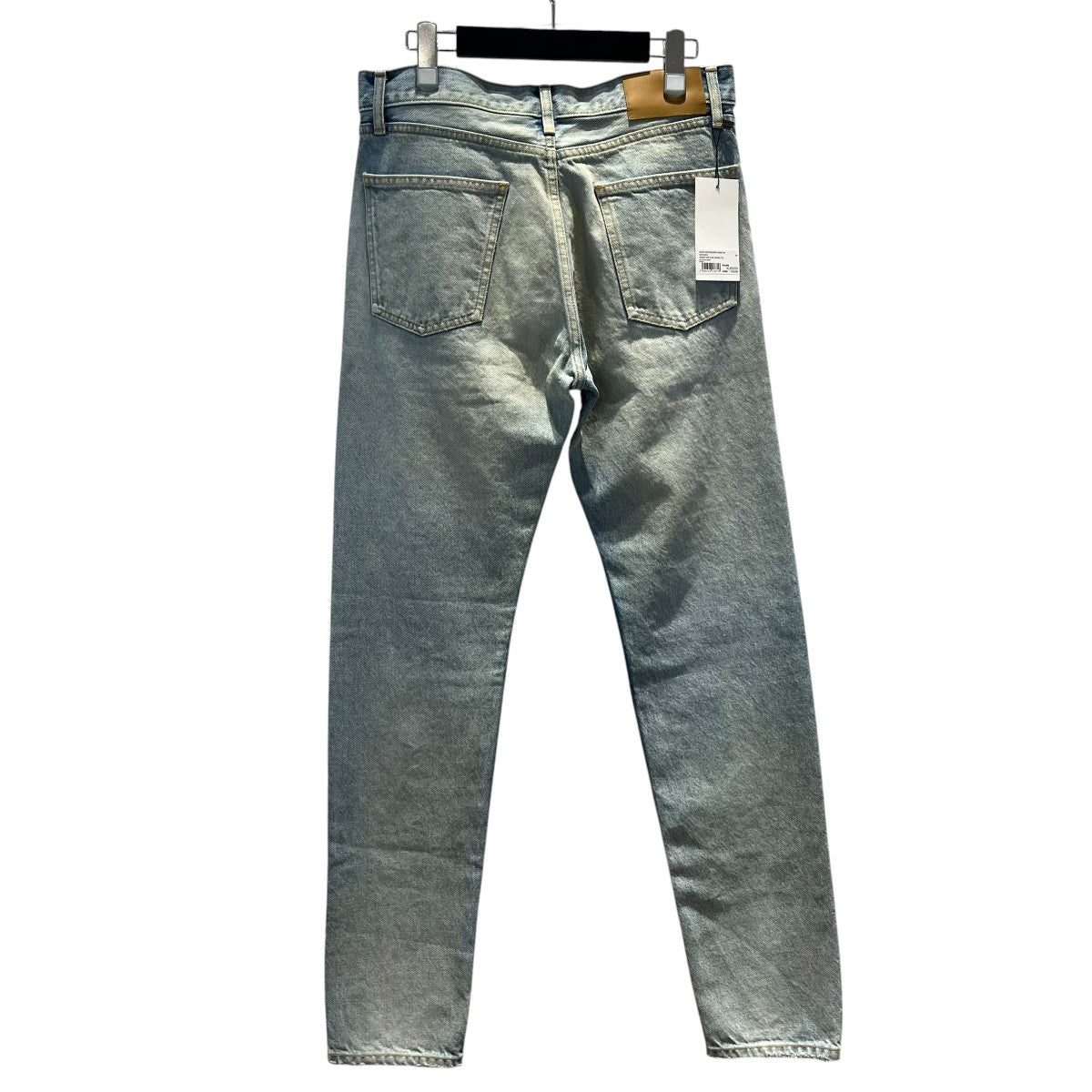 SIGNATURE SLIM DENIM VTGペイント・ダメージ加工デニムパンツ