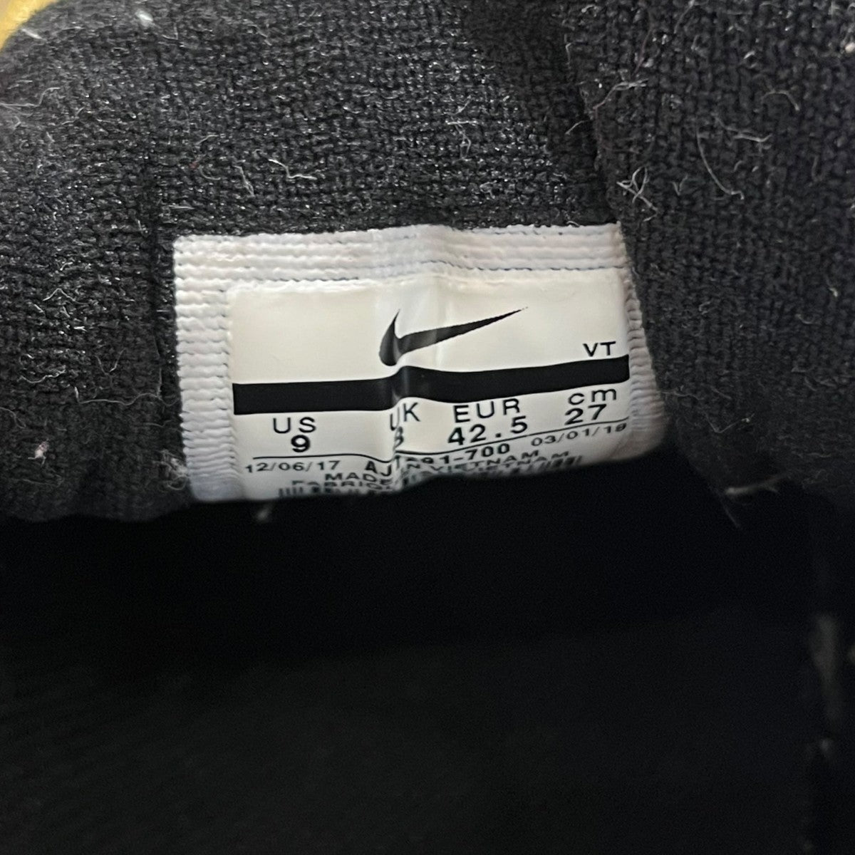 NIKE AIR VAPORMAX 97スニーカーAJ7291-700 古着・中古-9枚目のアイテム画像