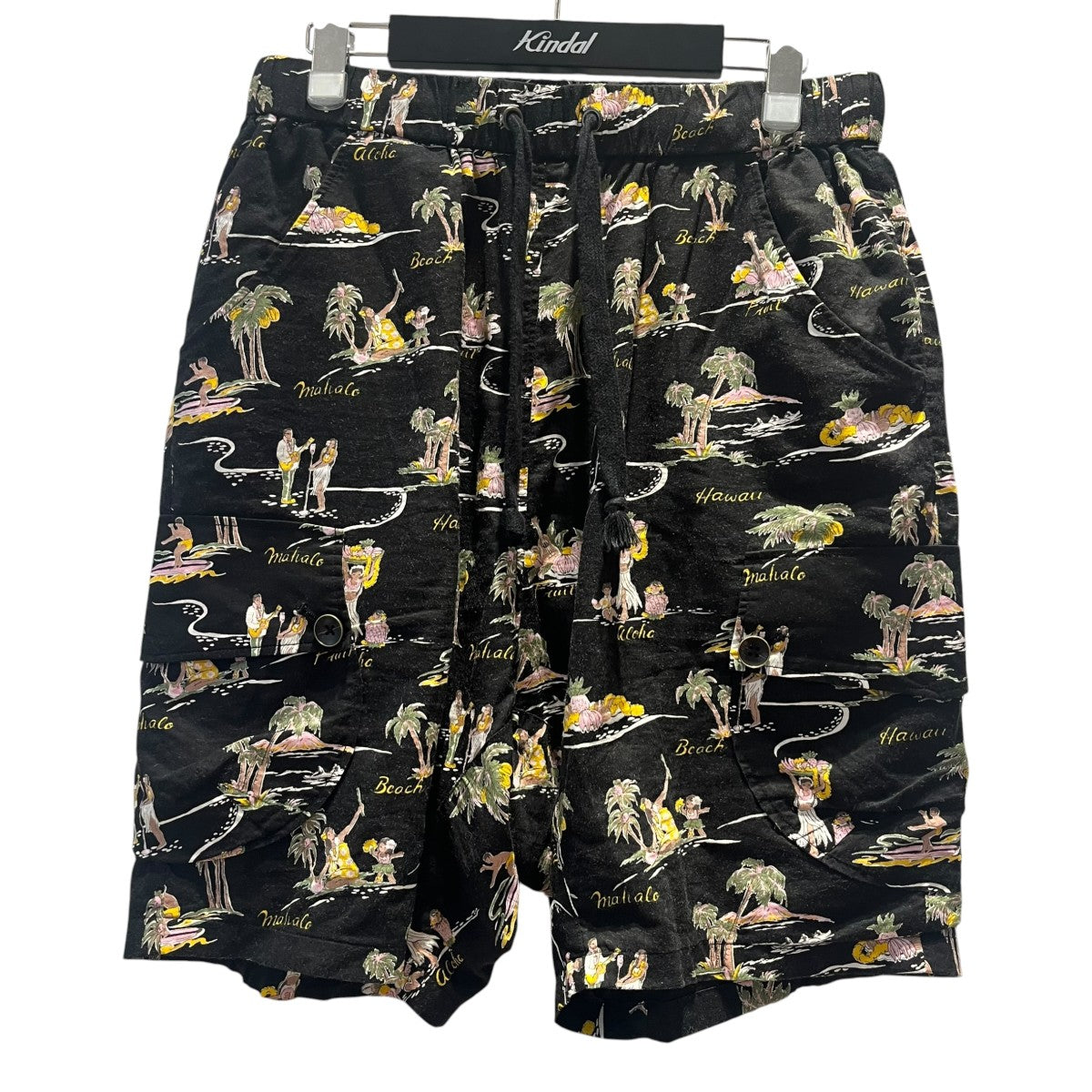 masterkey アロハ柄ショートパンツ 古着・中古-1枚目のアイテム画像